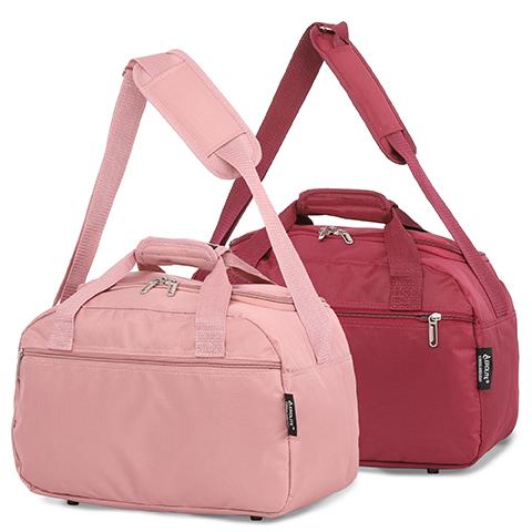 Hindre Almægtig lidenskabelig Aerolite (35x20x20cm) Hand Luggage Holdall Bag - Rose Gold + Wine – Travel  Luggage & Cabin Bags