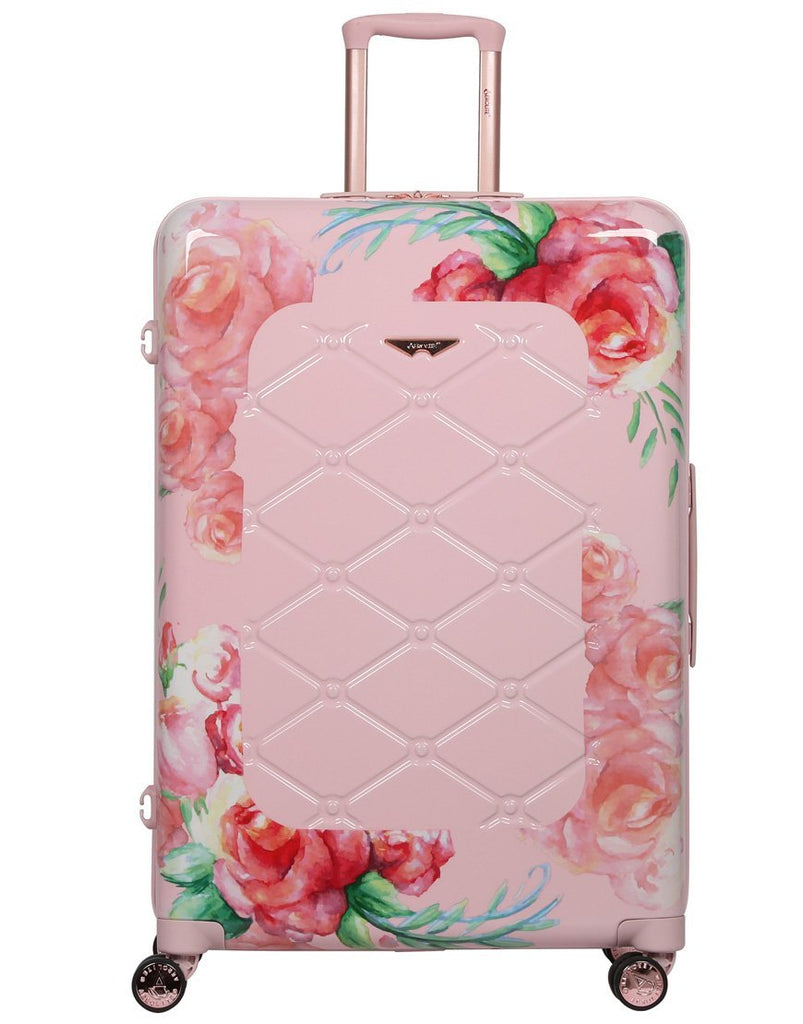 pink hard luggage sets