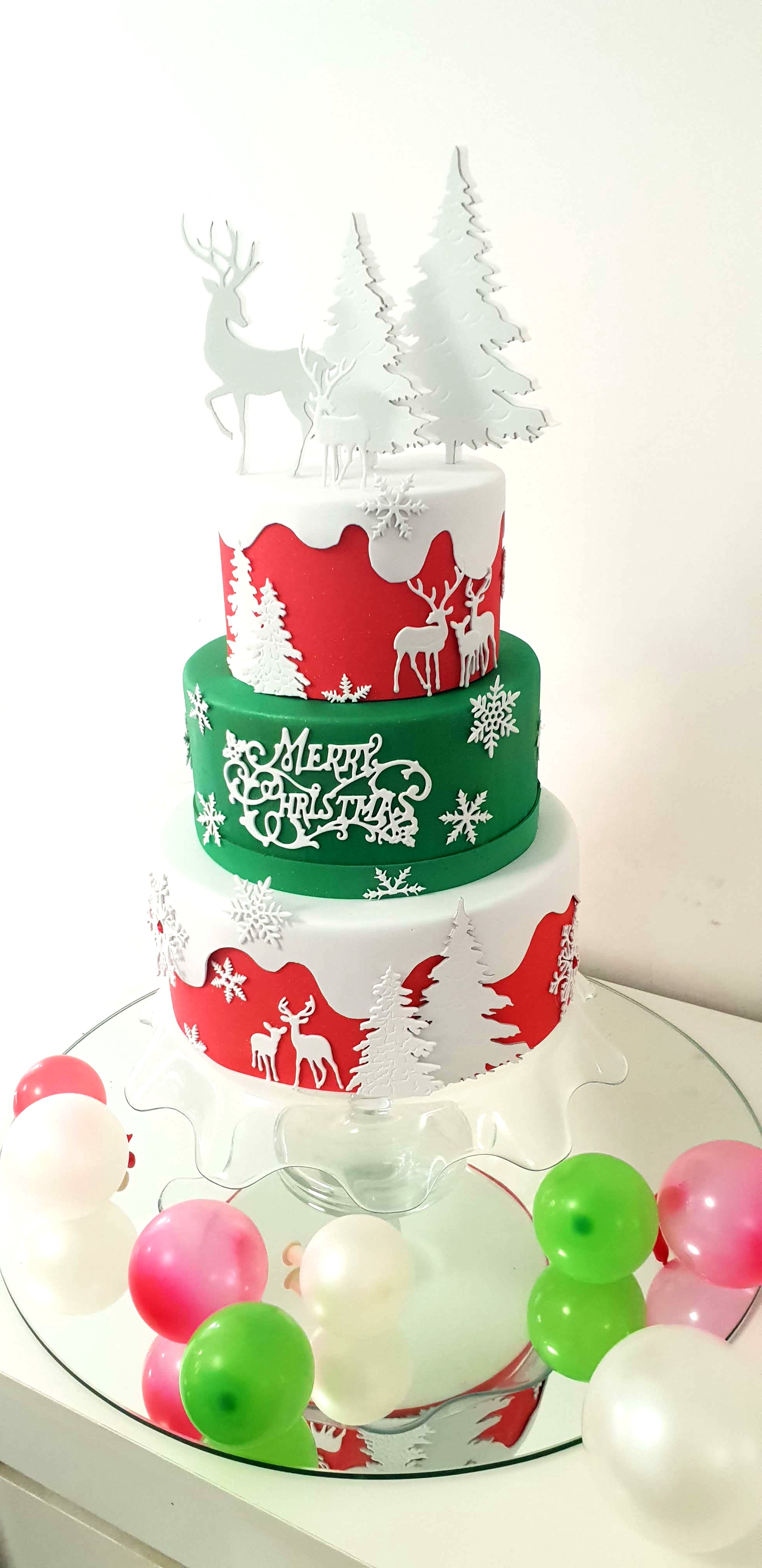 TORTA SCENOGRAFICA Natale 2020 - Personalizzabile – Foamart