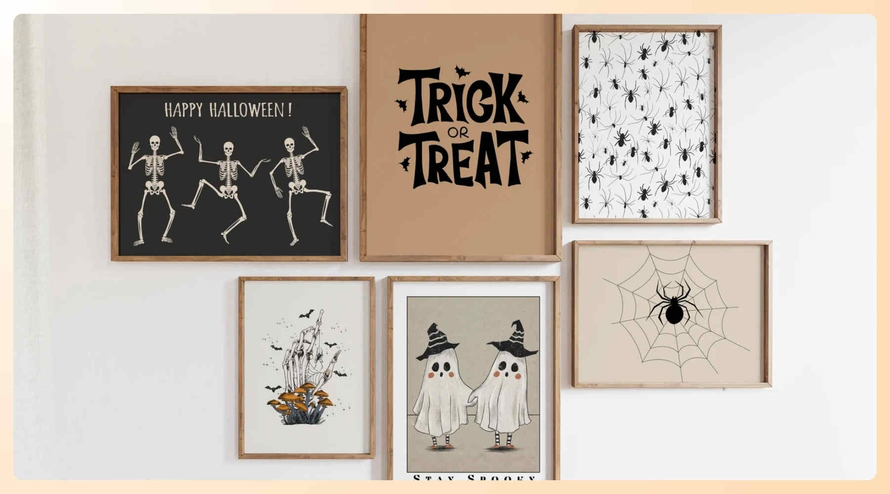 Halloween product ideas for spooky canvas art