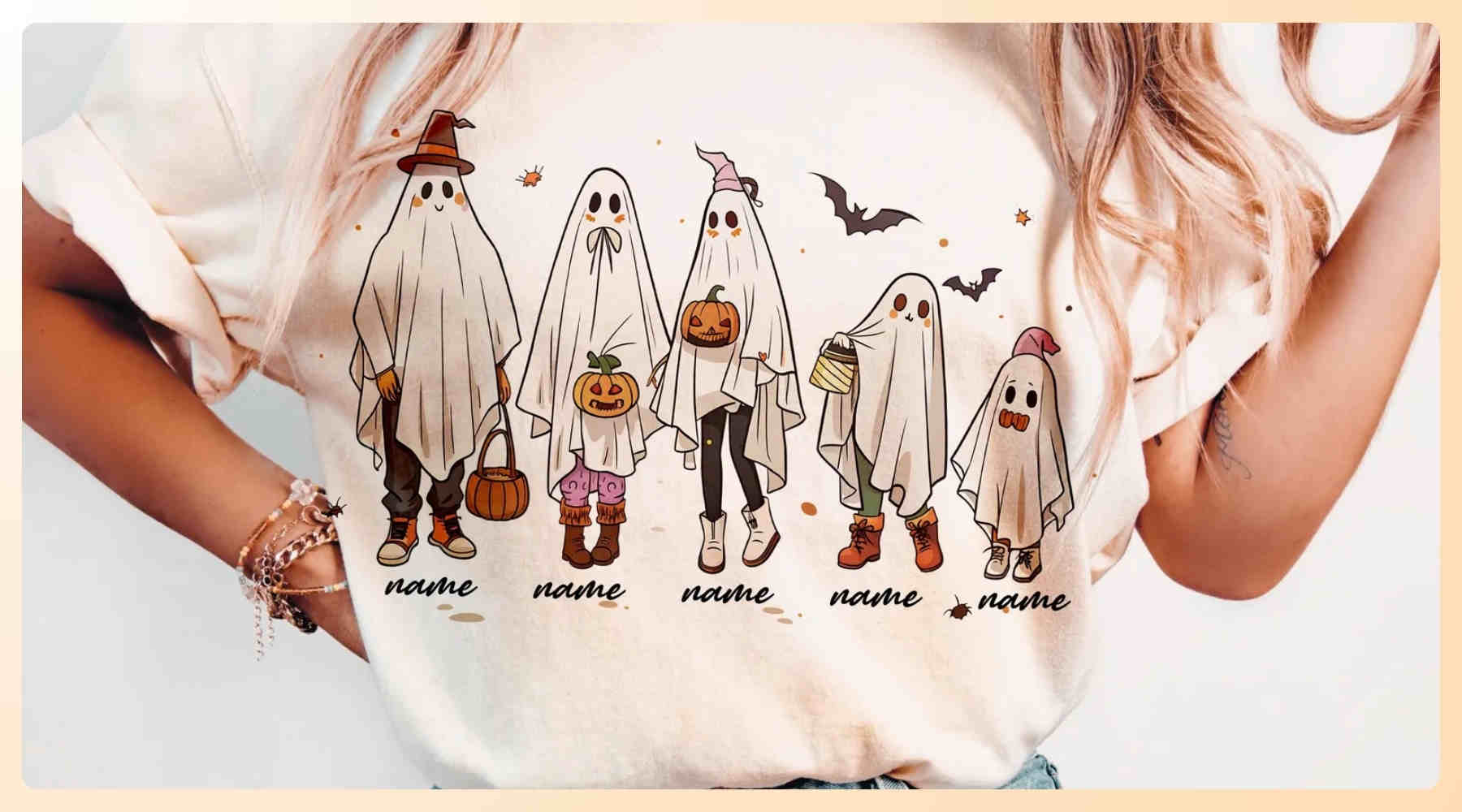 Halloween product ideas personalized hoodies t shirts