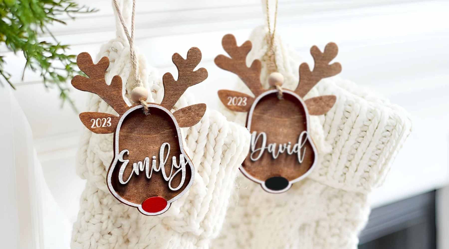 christmas ornament ideas with reindeer to sell