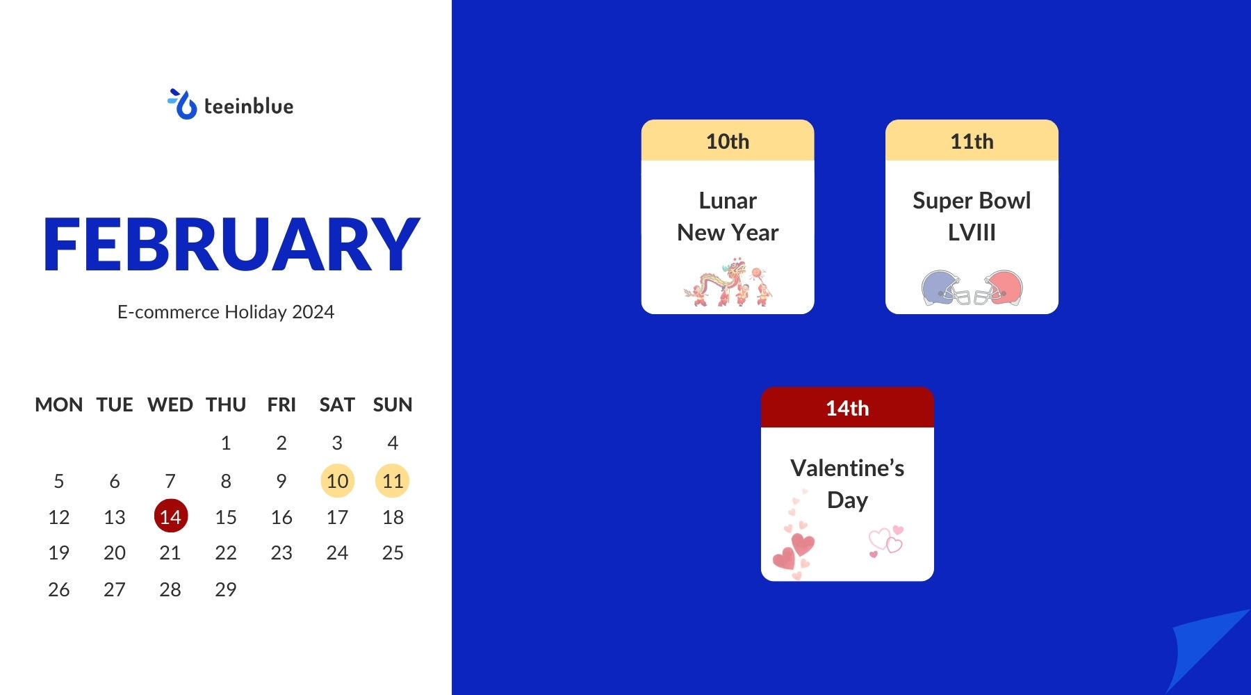ecommerce holiday february 2024