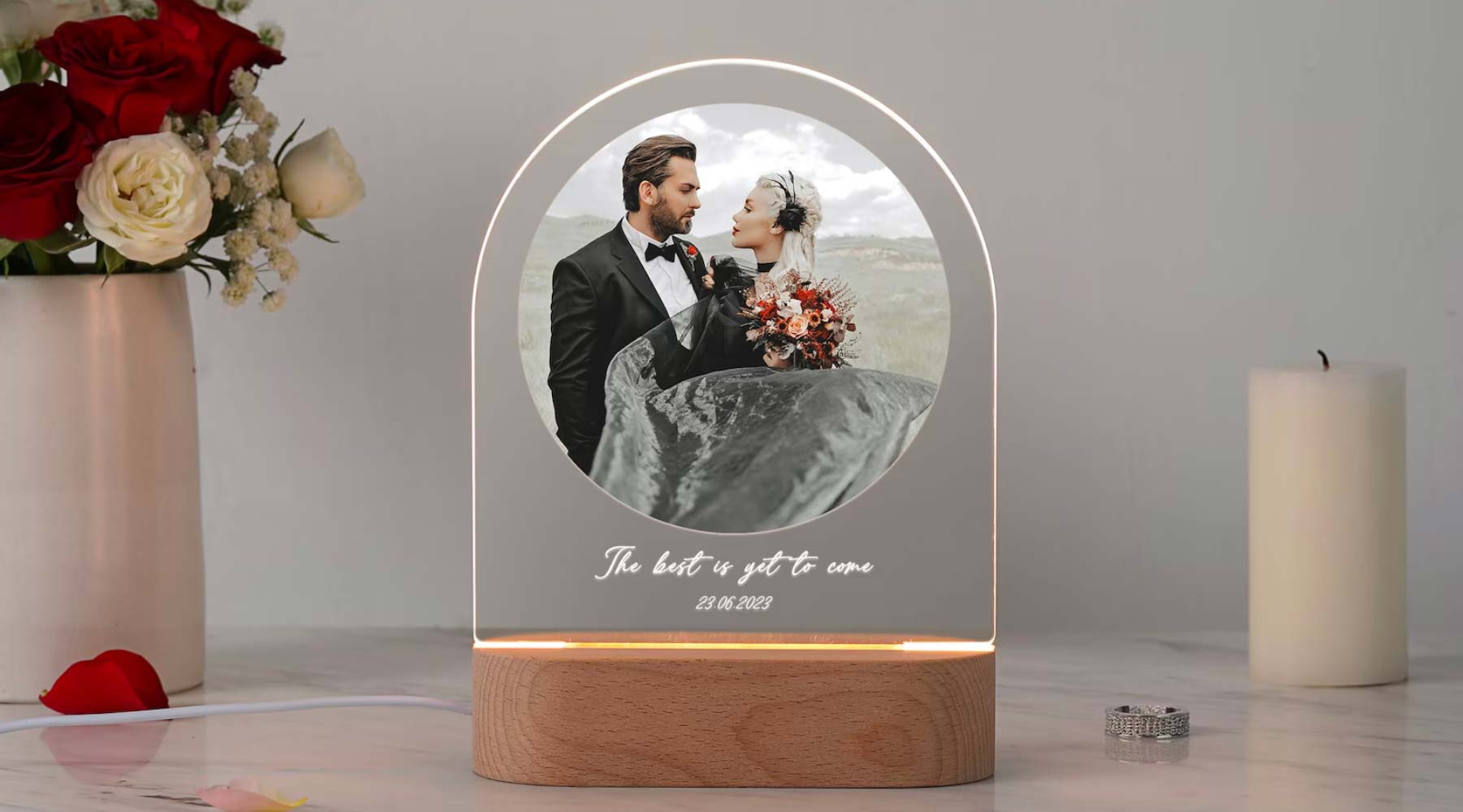 Occasion Vertical Rectangle Plaque with Base