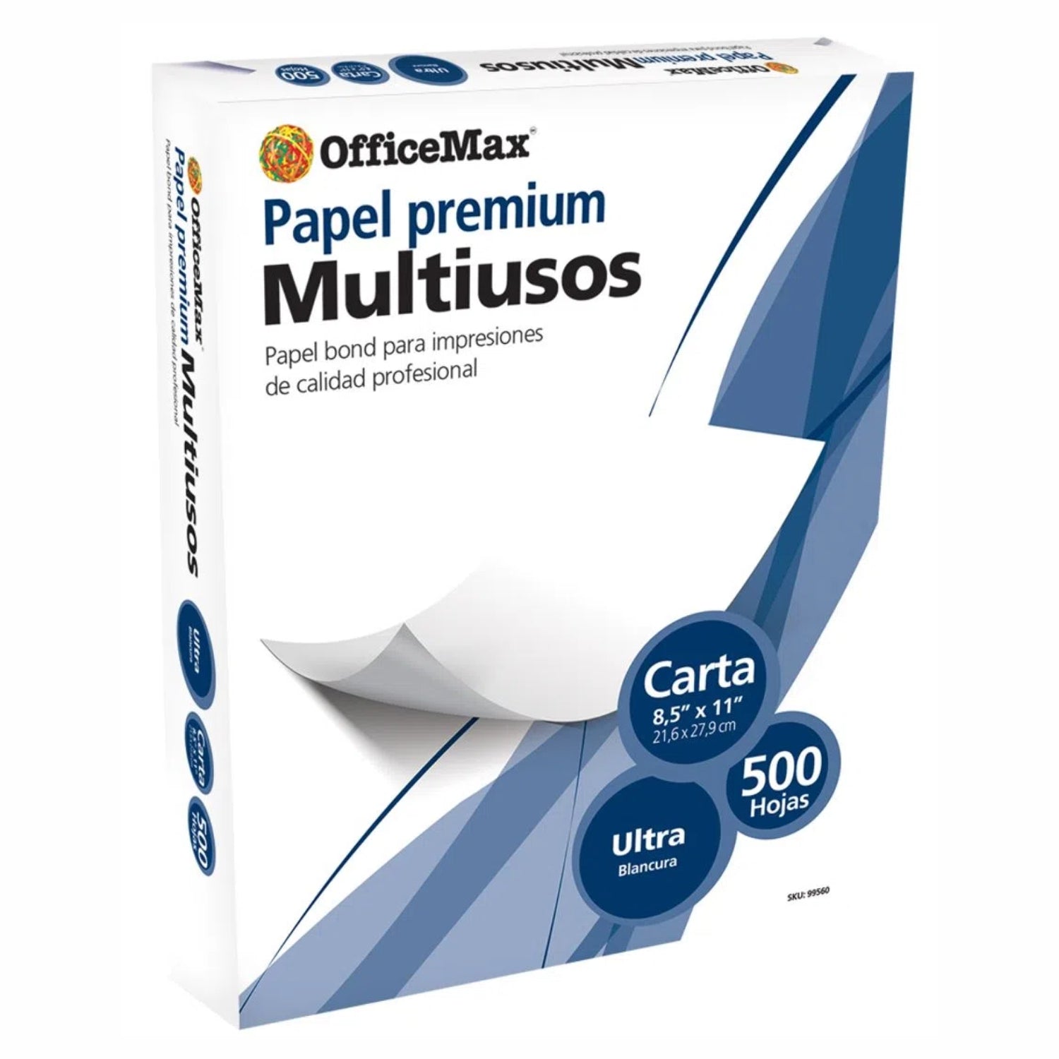 RESMA DE PAPEL OFFICE MAX CARTA PAP01 – Multicompras