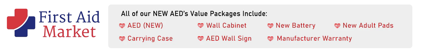 New AED Packages Include...