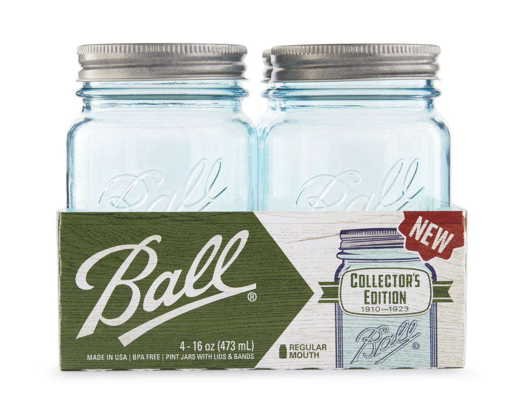 Ball Mason Jar Quart Wide Mouth 32 oz (945 ml) 4-pack
