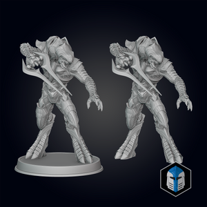 Halo 2 Arbiter Figurine - Pose 2 - 3D Print Files