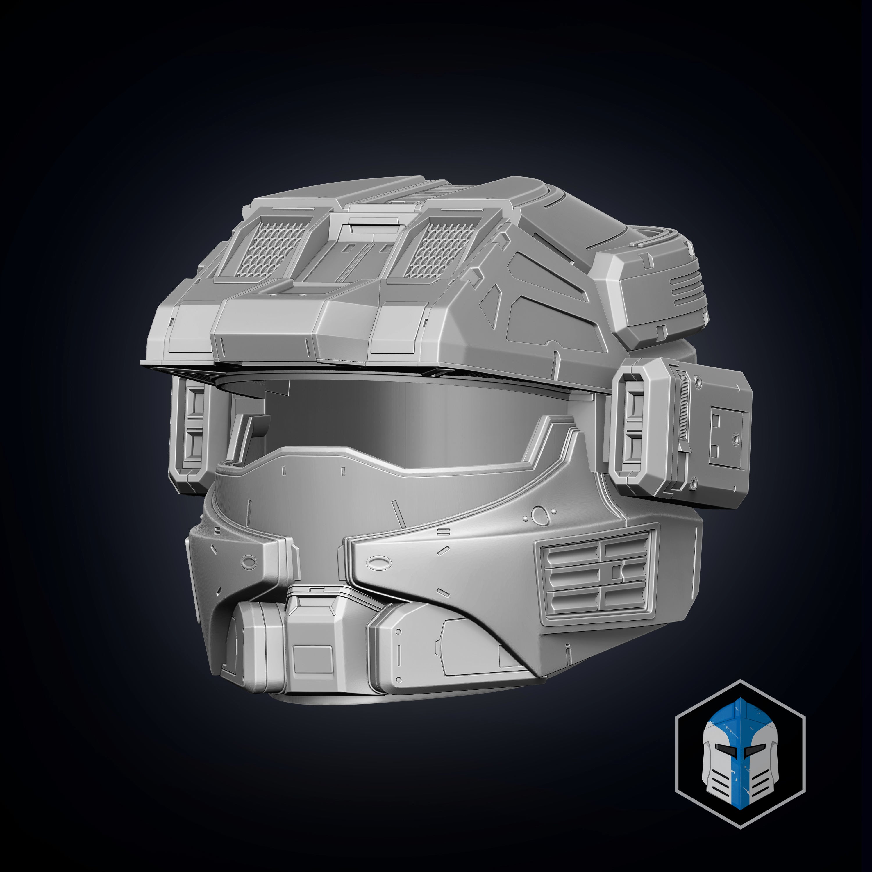 Spartan 125 - Kai Helmet - 3D Print Files – Galactic Armory