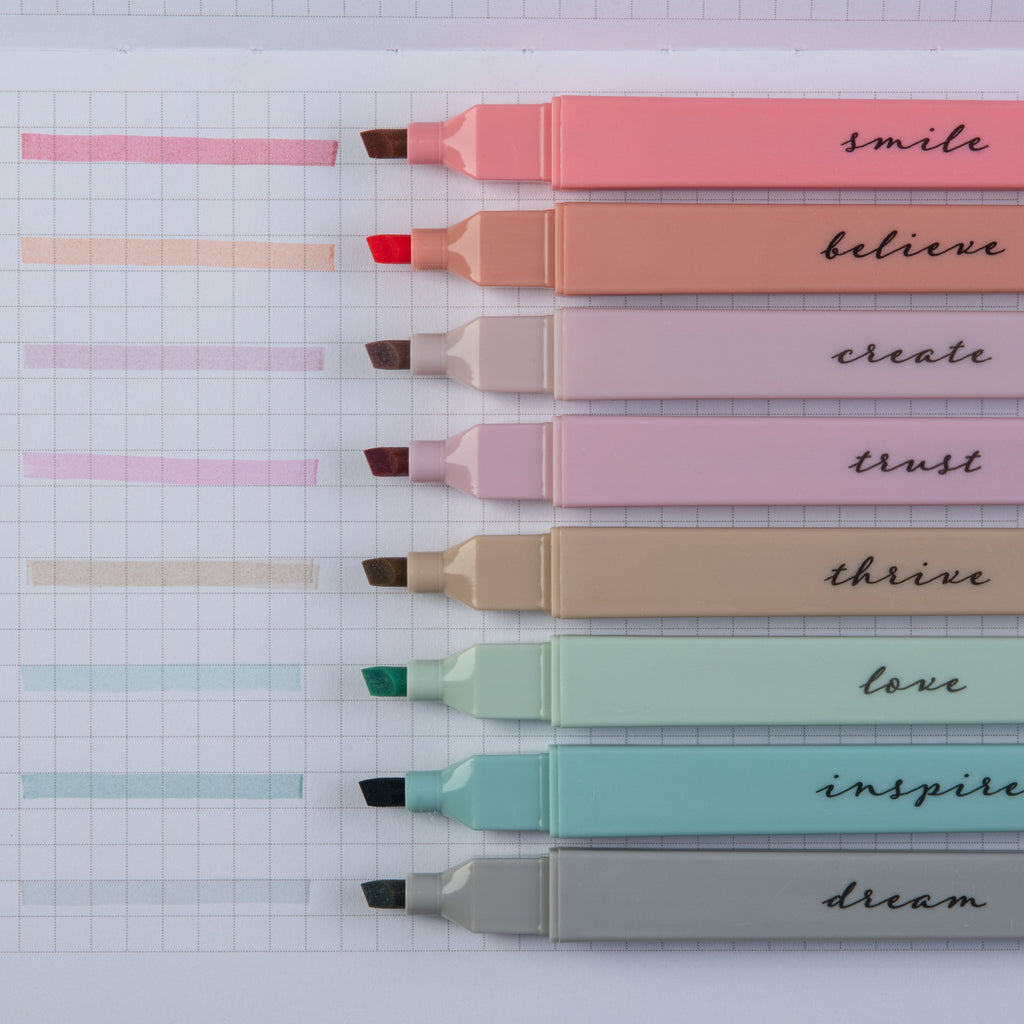 Bible Highlighters with Soft Chisel Tip - Earthy – DiverseBee