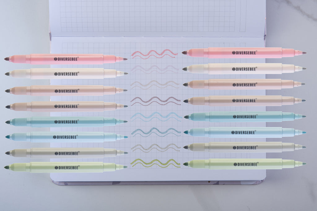Bible Highlighters with Dual Tip - Boho – DiverseBee