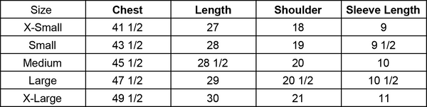 Supersoft Size Guide