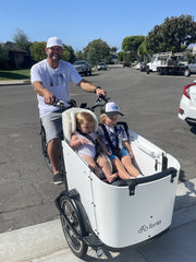 E-bike with child seat