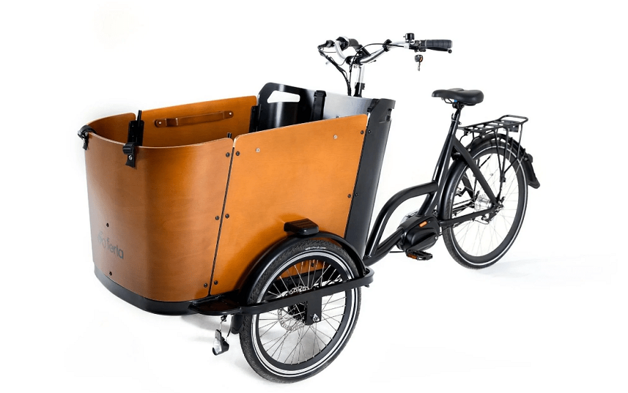 Mid-drive cargo bike