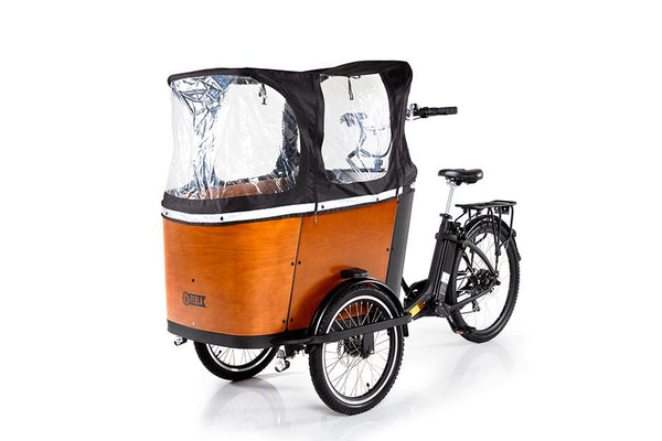 cargo bike rain canopy