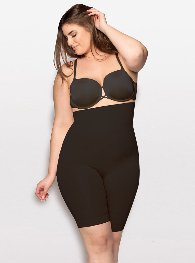 Body Hush BH1502L The Slenderizing Slip with Lace, Body Shaping Slip