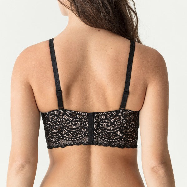 Prima Donna Satin (B) Bra (F-I cup) BLACK 38I - ShopStyle