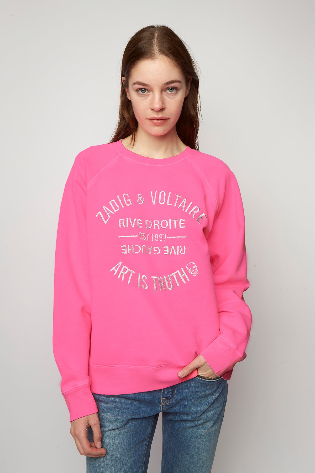 Zadig Voltaire Sweatshirt Georgy Multicusto Heart Shop at the Mix