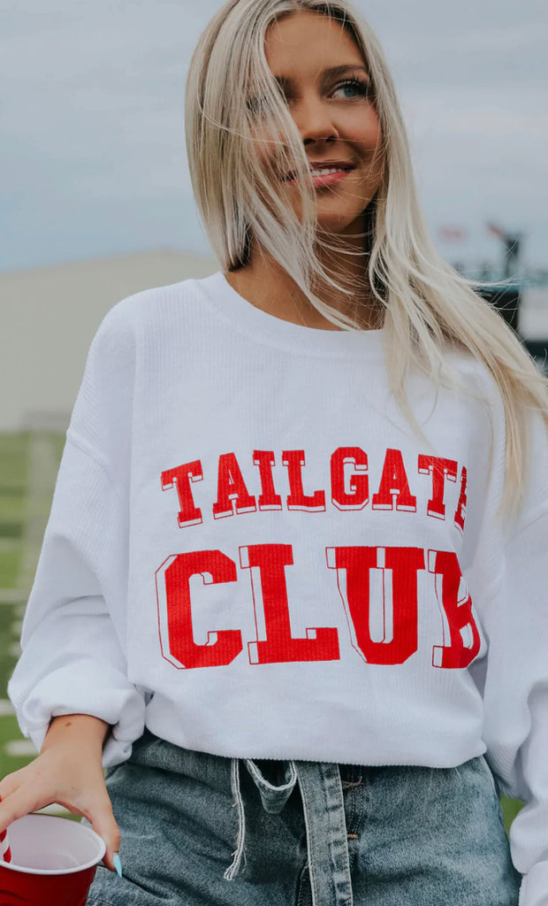 Red's Boutique Online Saturday Tailgating Cub Sweatshirt - Navy Small