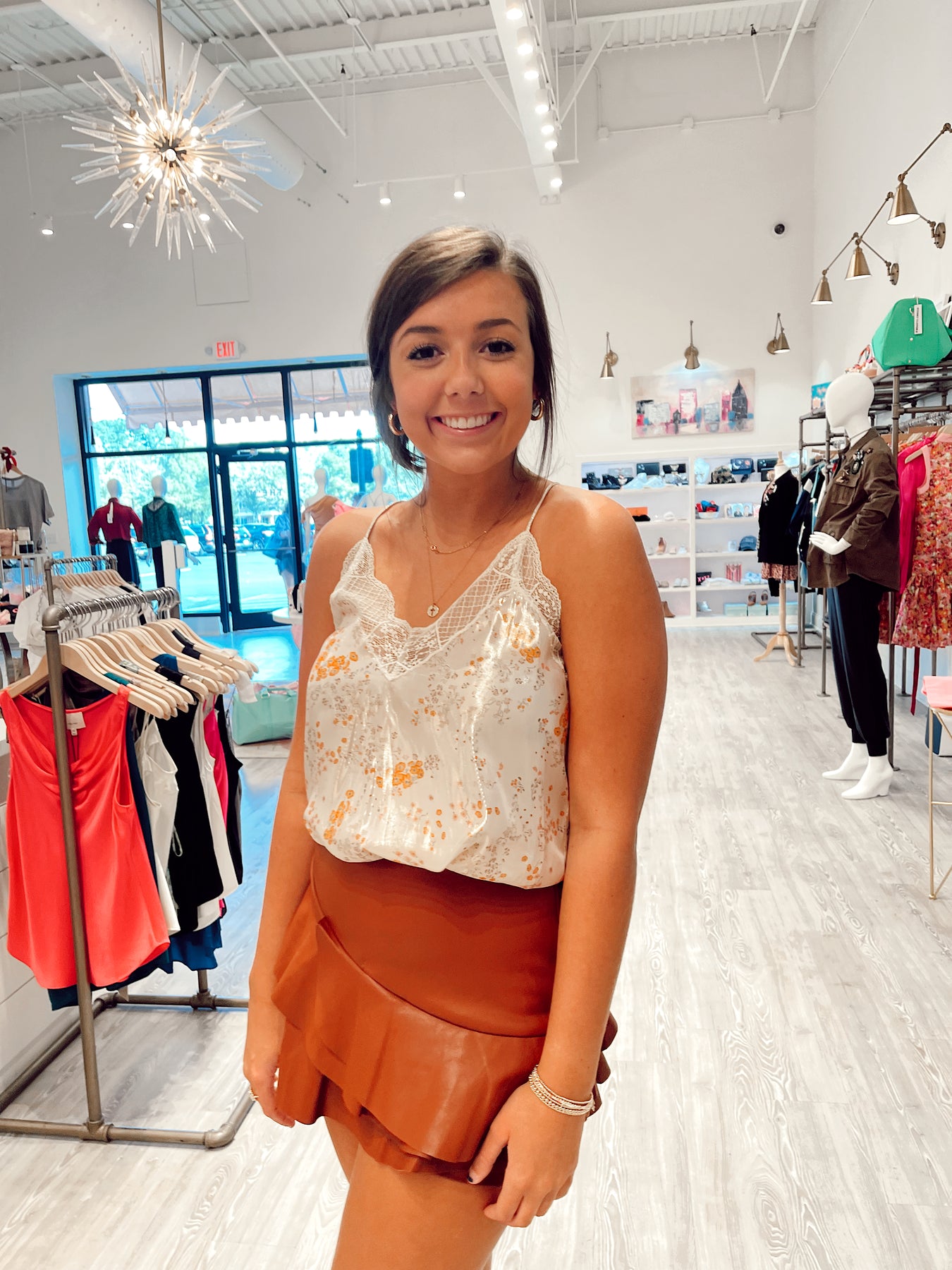 Christy Cami - Ecru – ami boutique