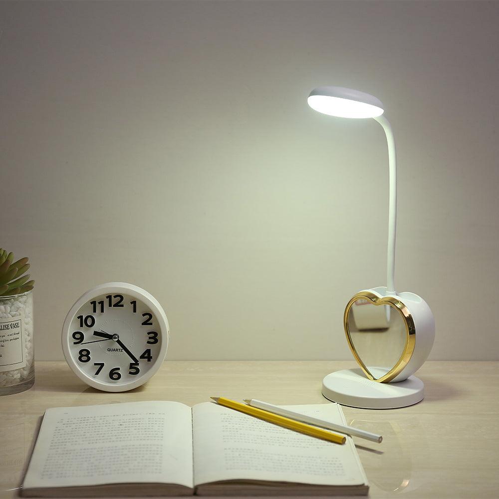 ReflectaLuxe - Dual Function Mirror Desk Lamp