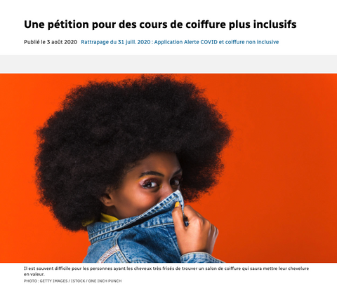 Une pétition pour des cours de coiffure plus inclusifs