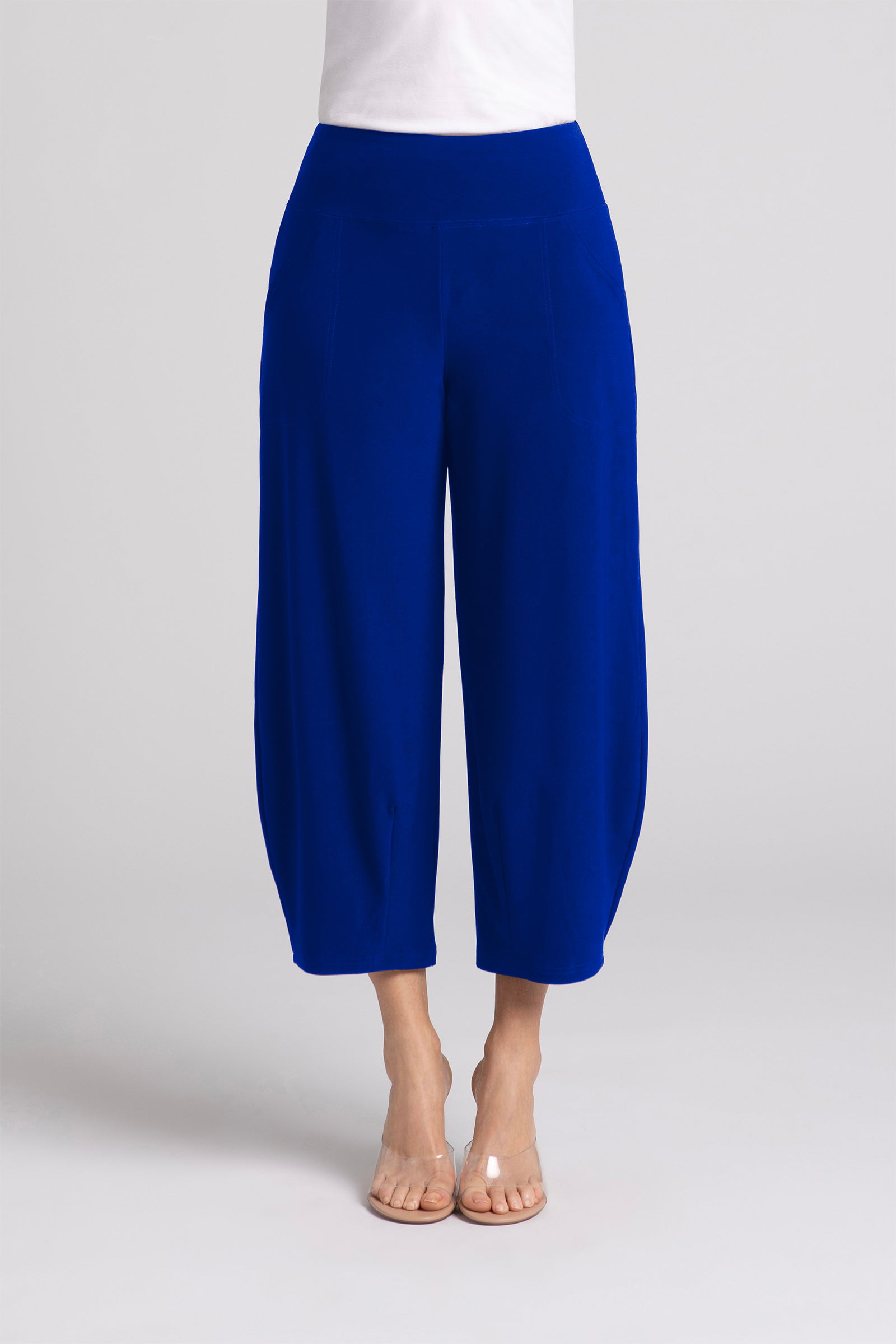 Narrow Lantern Pant | Lapis