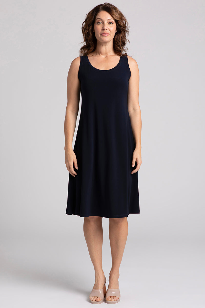 Nu Tank Dress Short | Navy