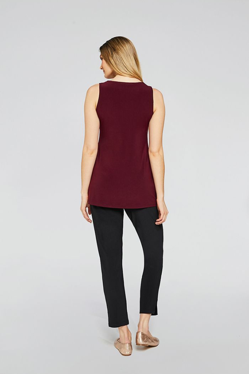 Sleeveless Nu Ideal Tunic | Pomegranate