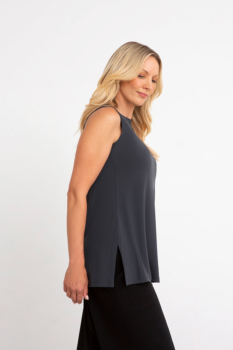 Sleeveless Nu Ideal Tunic | Graphite