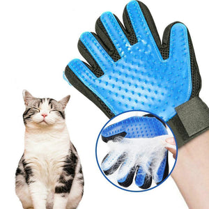 animal grooming glove