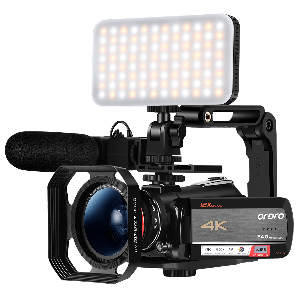 ORDRO EP6 PLUS (UPGRADE) POV Vlog Video Camera FPV Camcorder WIFI