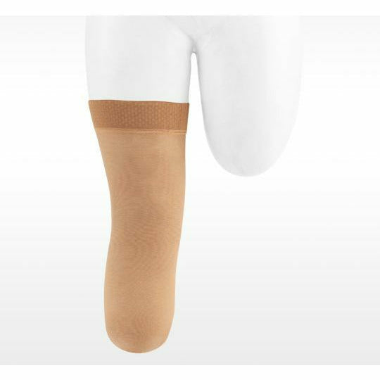 Juzo Short Beige Open Toe Knee High Compression Socks with Silicone Border  3511AD3SBSH 20-30 mmHg