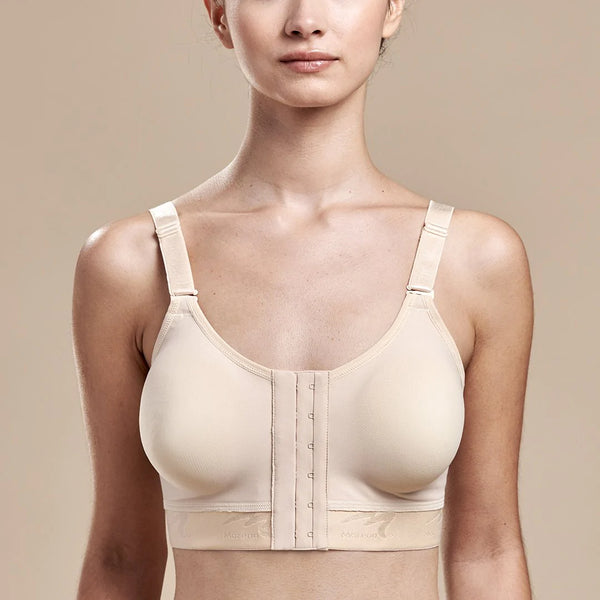 marena recovery flexfit shirred front bra style b2 beige 38 AA/A