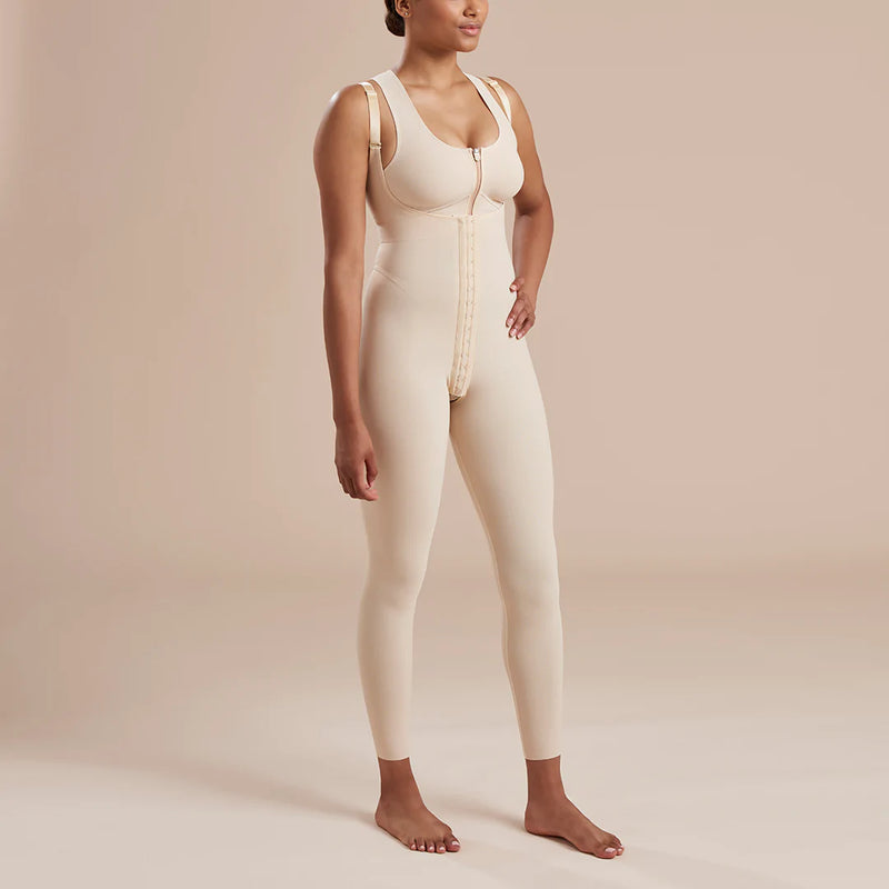 Marena Recovery Knee-Length Compression Girdle with High-Back