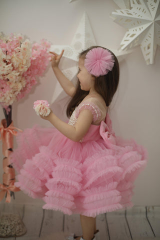 Ana Girl Dress Pink