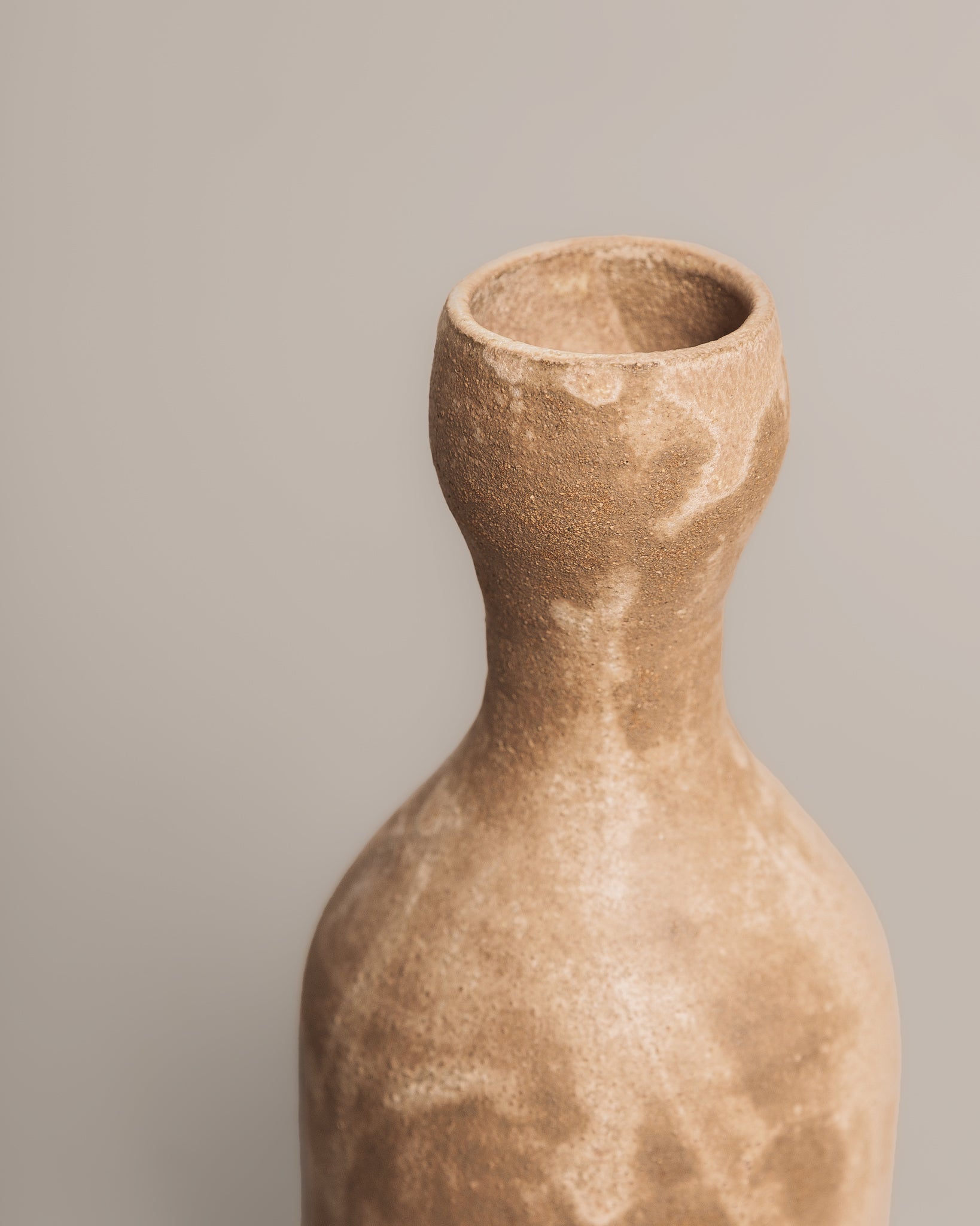 Bottle 01, Brown Clay