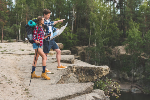 Material für gute Wandersocken