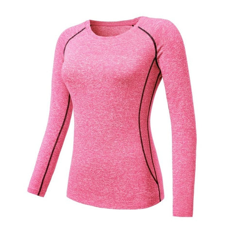 Image of Women Long Sleeve Workout/Fitness T Shirt