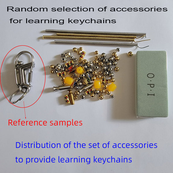 Accessories for learning handmade wire keychains