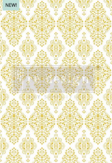 DECOR TRANSFERS® – Kacha Elegant Neutrals – TOTAL SHEET SIZE 24″X35″, CUT  INTO 2 SHEETS