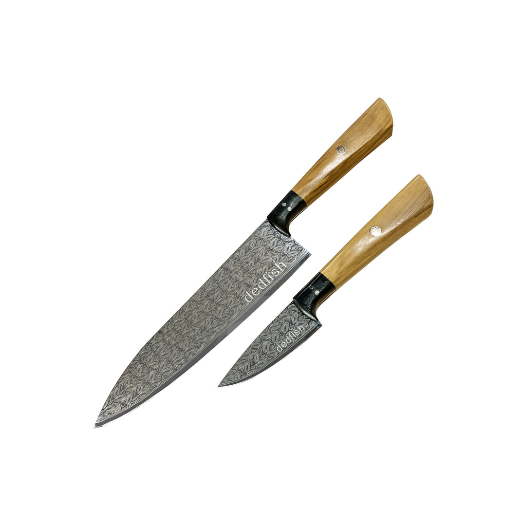 dedfish-co-kitchen-knife-set-laser-etched-stainless-steel-with-olive-wood-handles
