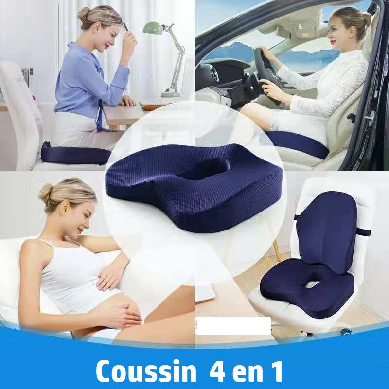 Coussin Hemoroide, Coussin Assise Ergonomique Lavable Ergonomique, Coussin  Hemoroide Pour Chaise Voiture Fauteuil Roulant Bu[J11374]