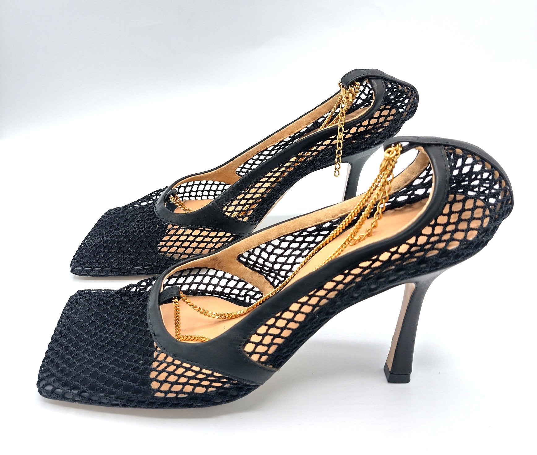 Bottega Veneta mesh heels size 39 current RRP £750 – U & Moi