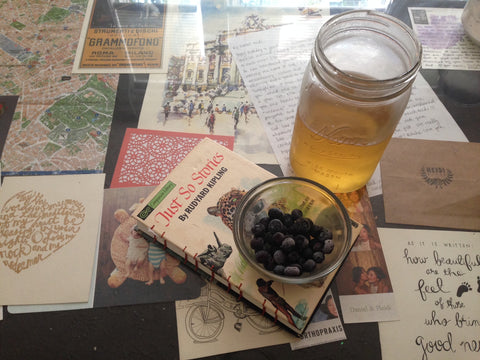 Summers Are For Bare Feet And Cold-Brewed Tea (from guest blogger Heidi Dixon Kwon)