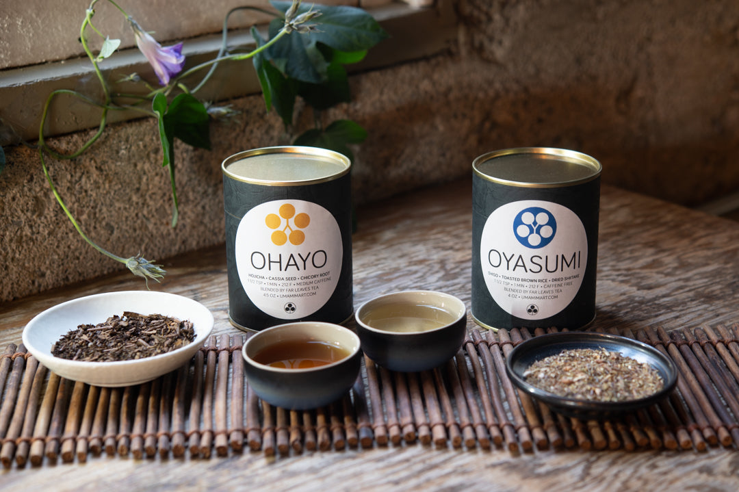 Ohayo and Oyasumi Tea Blends