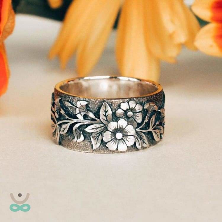 Anillo de la flor del pensamiento – La Tienda Zen