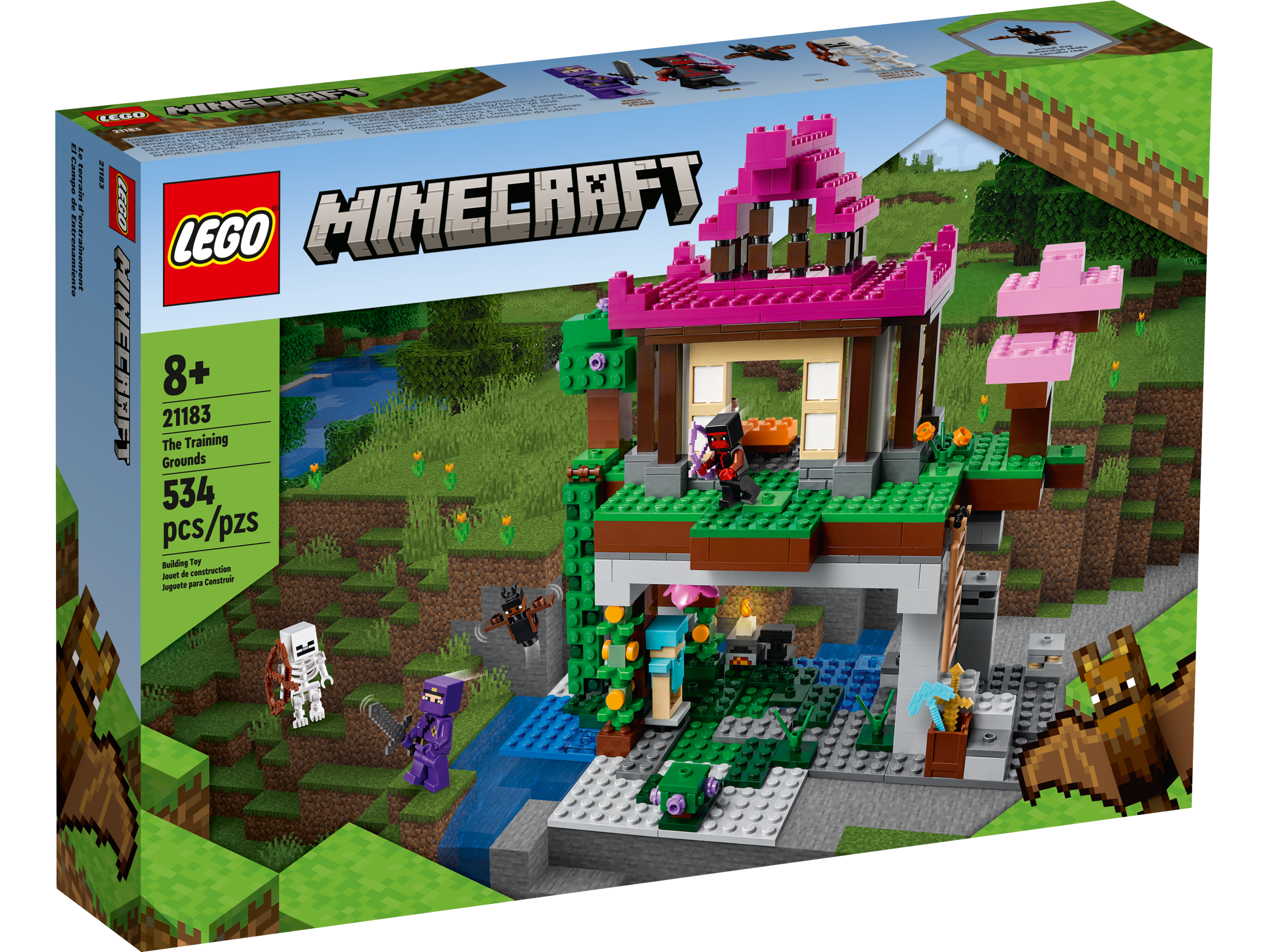 Image of LEGO Minecraft The Training Grounds Building Set