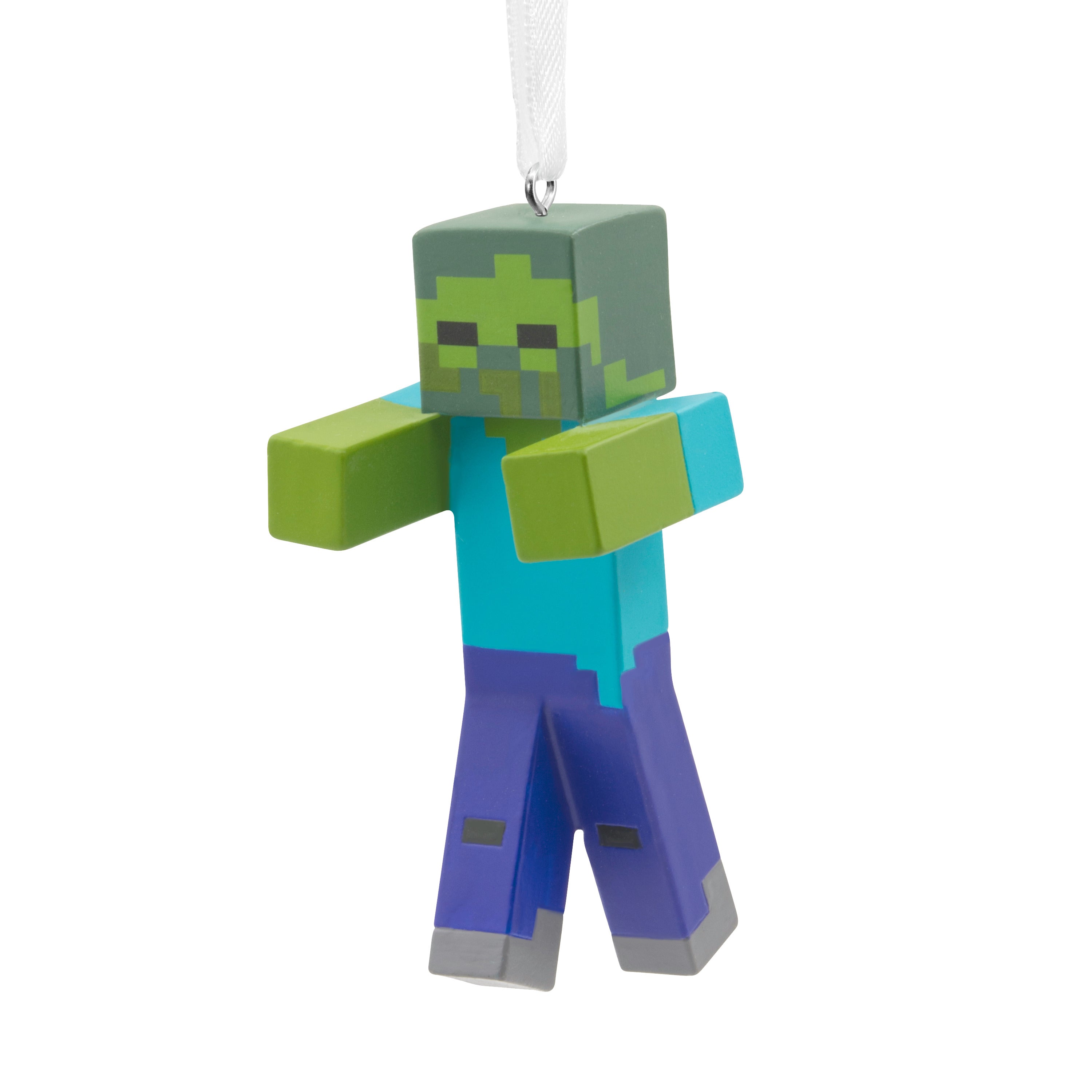 Image of Minecraft Hallmark Zombie Figure Ornament
