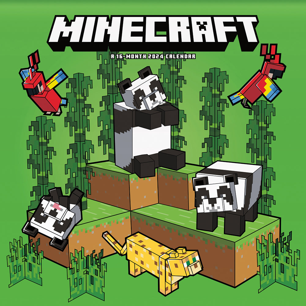 Image of Minecraft 16-Month 2024 Wall Calendar